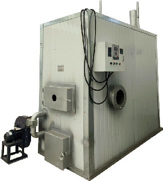 Gasification hot-water boiler